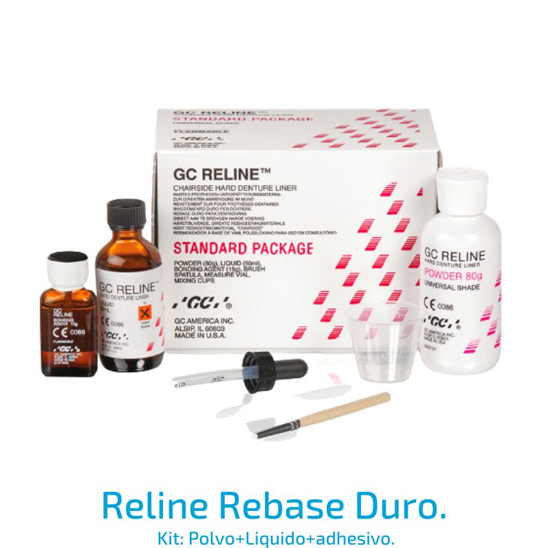Reline Rebase Duro –Kit GC América