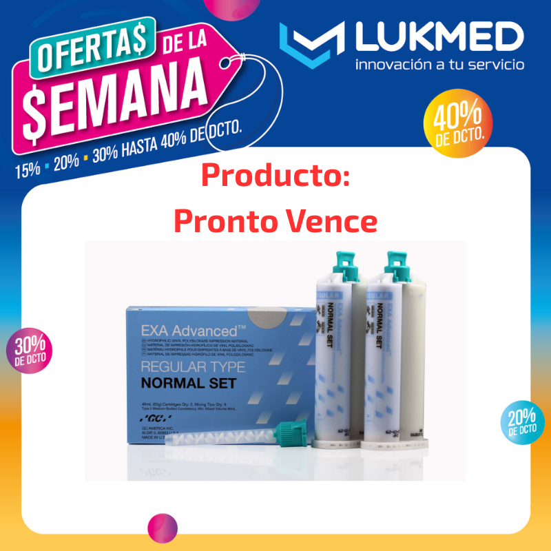 Exa Advanced Regular Type Normal Set 2 x 48mL con Puntas (Vencimiento 07-2025)