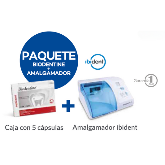 1 Biodentine mas 1 Amalgamador y  GRATIS  otra caja de Biodentine
