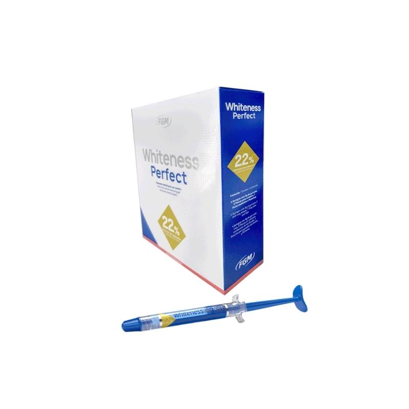 Peroxido de Carbamida Whiteness Perfect 22% Kit.