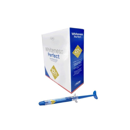 Peroxido de Carbamida Whiteness Perfect 22% Kit.