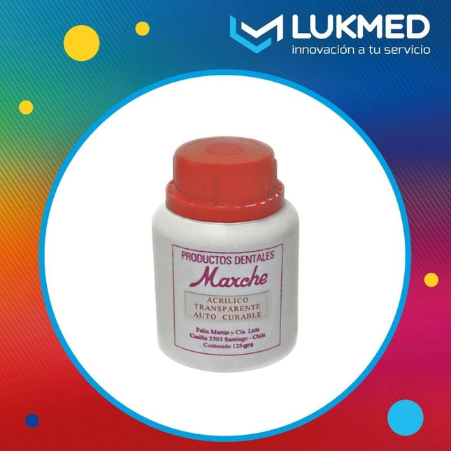 Acrilico Transparente Rapido Autocurado 250 Grs.