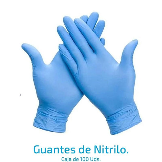 Guantes de Nitrilo Tressor Talla L Libres de Polvo