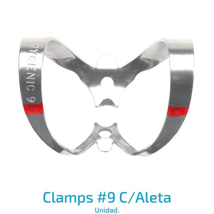 Clamps  #9 Anterior C/Aleta