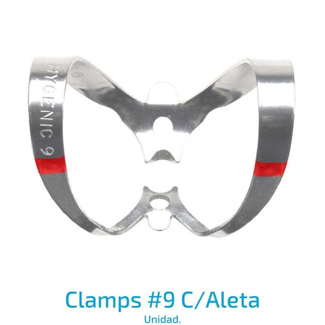 Clamps  #9 Anterior C/Aleta