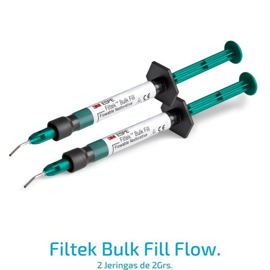 Jeringa Composite Filtek Bulk Fill Flow A3 ( Bolsa de 2 Jeringas)
