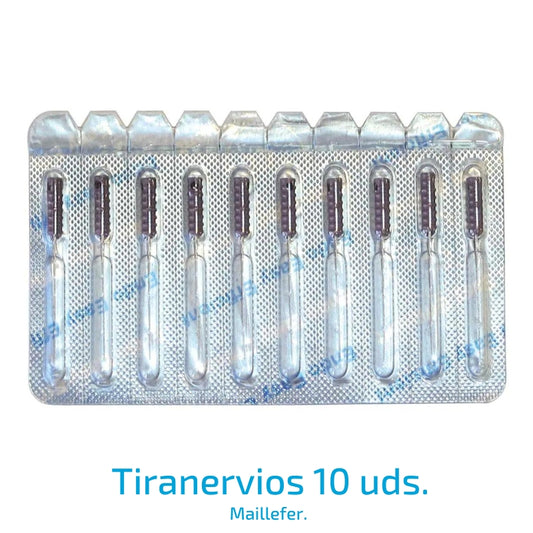 Tiranervio 21Mm Nº20 Morado  10Uds Maillefer..