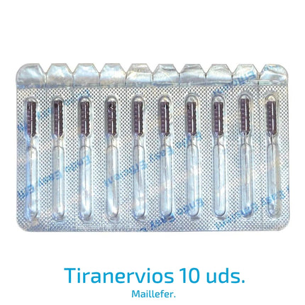 Tiranervio 21Mm Nº20 Morado  10Uds Maillefer..
