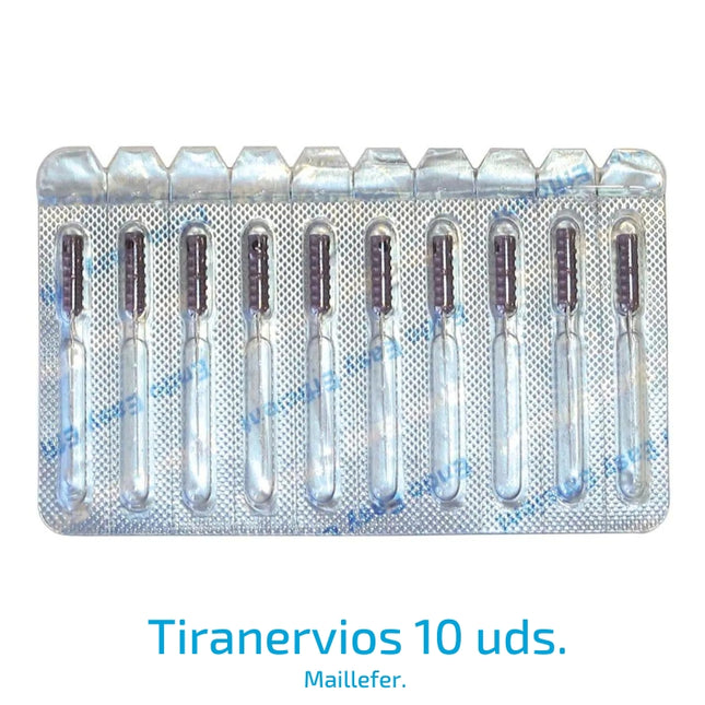 Tiranervio 21Mm Nº20 Morado  10Uds Maillefer..