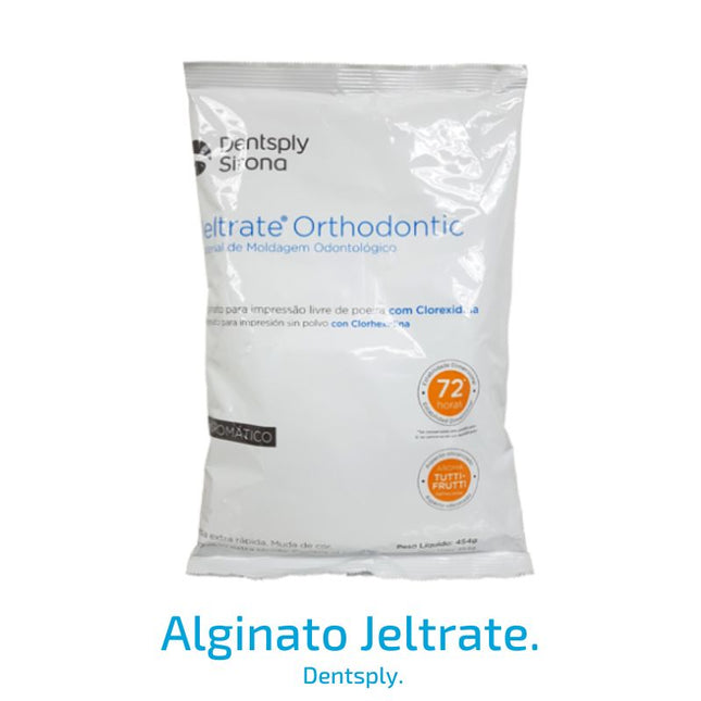 Alginato Jeltrate Orthodontic Chromatic  454GR  Nueva Formula.