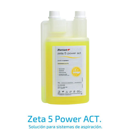 Zeta 5 Power ACT Solución para sistemas de aspiración de equipos dentales