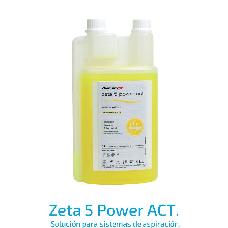 Zeta 5 Power ACT Solución para sistemas de aspiración de equipos dentales