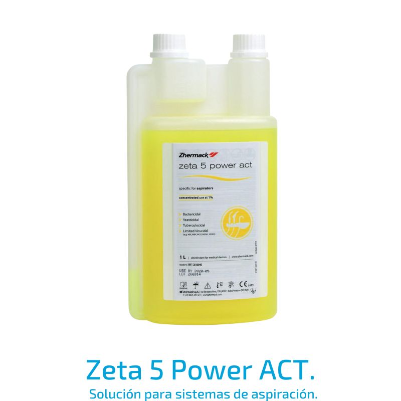 Zeta 5 Power ACT Solución para sistemas de aspiración de equipos dentales
