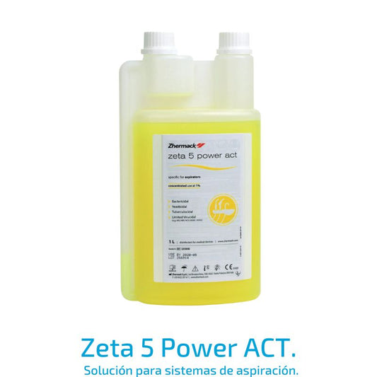 Zeta 5 Power ACT Solución para sistemas de aspiración de equipos dentales