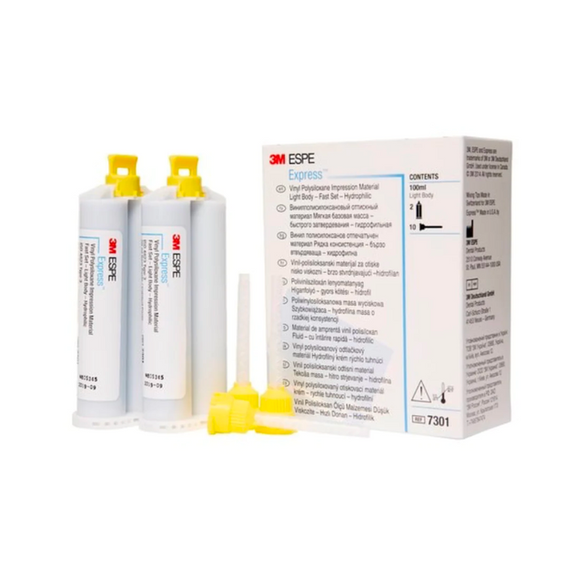 Express Silicona por Adición Liviana Rapida Ref 7301 - Azul