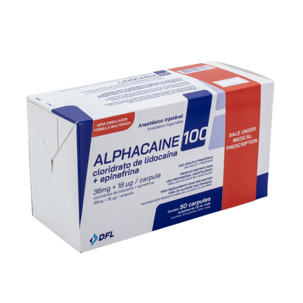Anestesia 2% Alphacaina 1:100.000 DFL