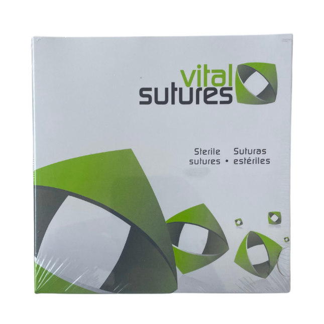 Sutura 4-0 Acido Poliglicolico Absorbible (3/8 TR20)