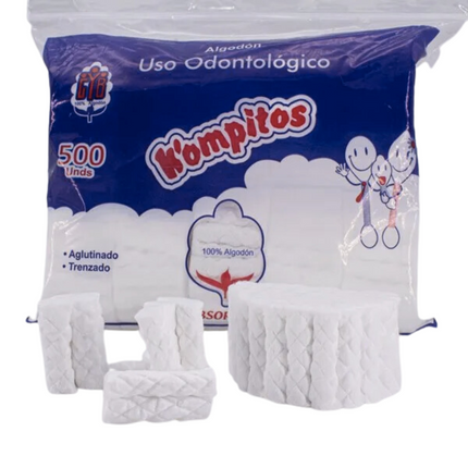 Torulas de Algodón Trenzadas Kompitos.