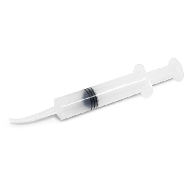 Jeringa para impresión tipo Monoject punta curva por unidad