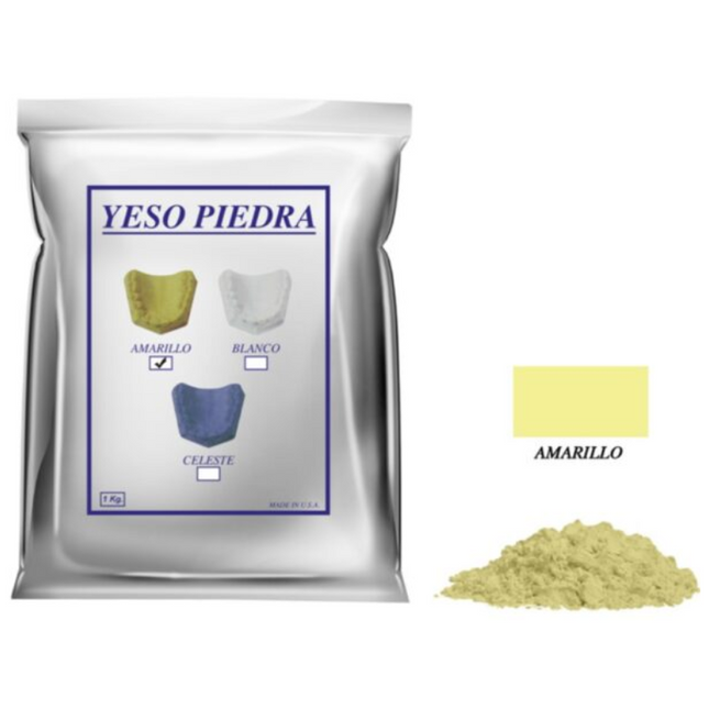 Yeso Piedra Amarillo Velmix Usa (1 Kg).