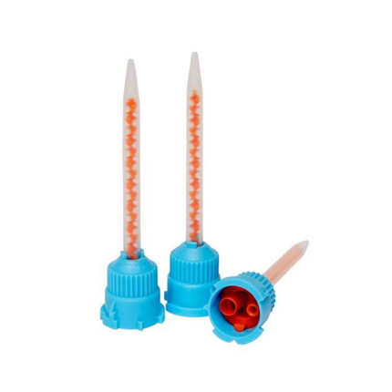 Puntas Mezcladoras Celeste para resina 50 uds. (Protem)