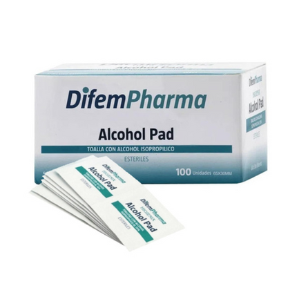 Alcohol Pad 70° caja 100 Unidades