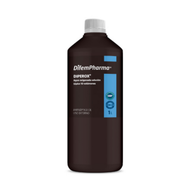 Agua Oxigenada Diperox 10Vol. (1 Litro).