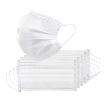 Mascarilla 3 Pliegues Empaque de 10 Uds.