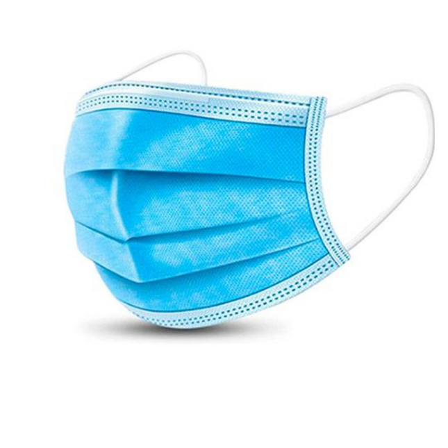 Mascarilla 3 Pliegues Caja de 50 Uds.