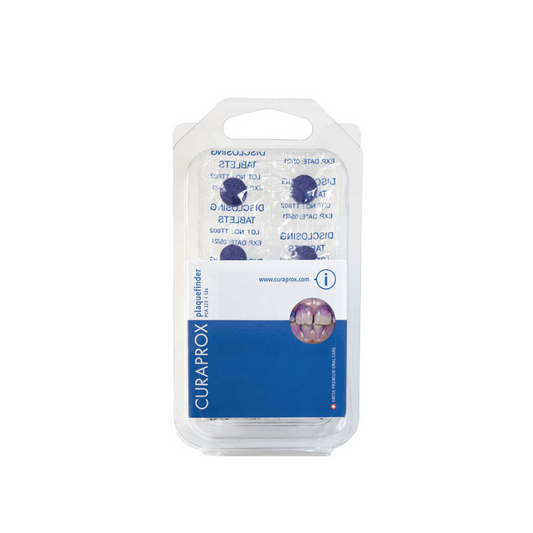 Tableta Reveladora Placa Bacteriana Curaprox.