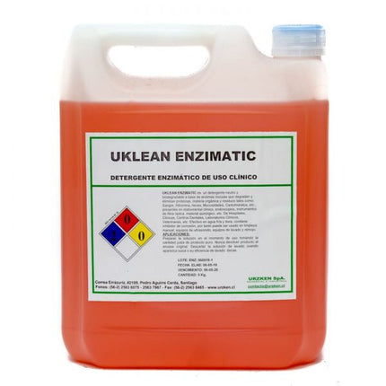 Detergente Enzimatico Uklean (Bidon 5 Lts).