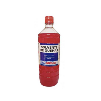 Alcohol de Quemar 1Litro. (Solvente)