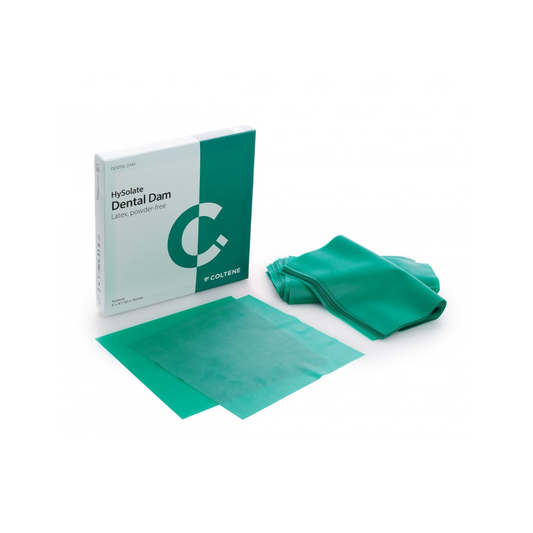 Goma Dique Verde 5×5, 52 Láminas, Hygenic