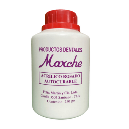 Acrilico Rosado Rapido Autocurado 250 Grs.
