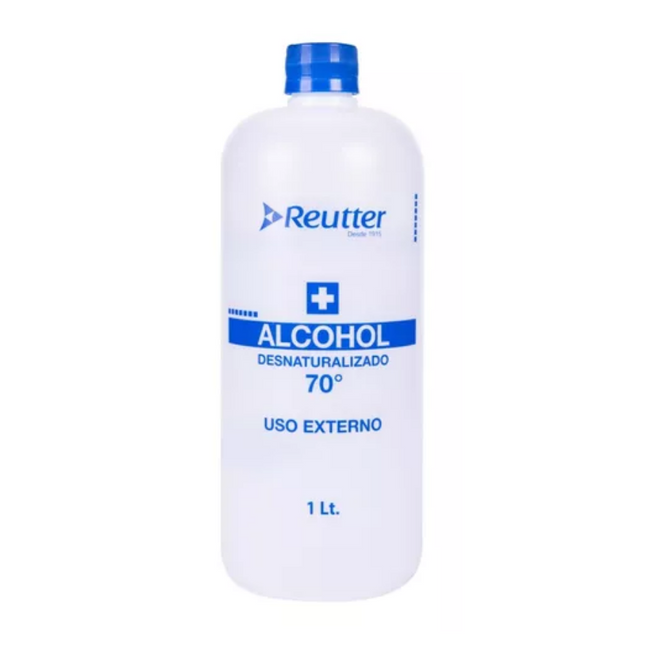 Alcohol Desinfectante Etílico  70° 1000cc