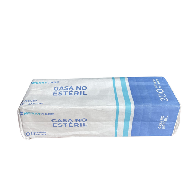 Gasa Merry Care 5x5 (200und)