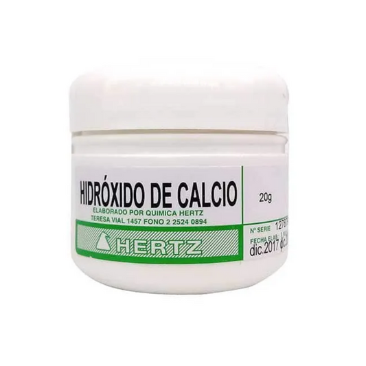 Hidróxido de Calcio en Polvo Hertz 20g