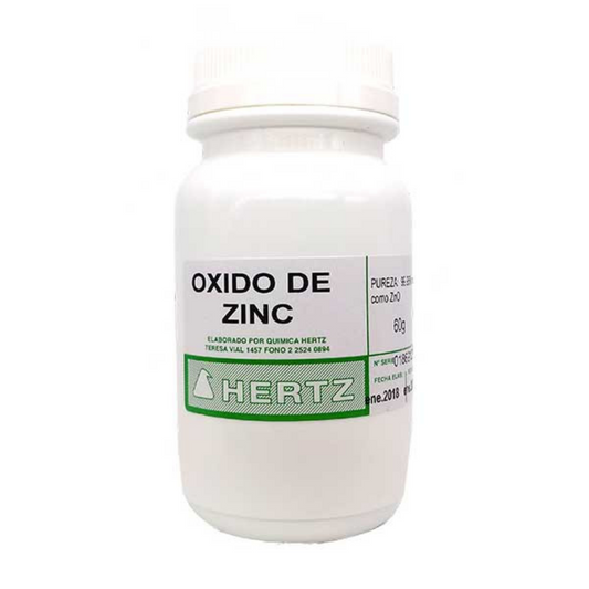 Oxido de Zinc Ups Hertz 60g.