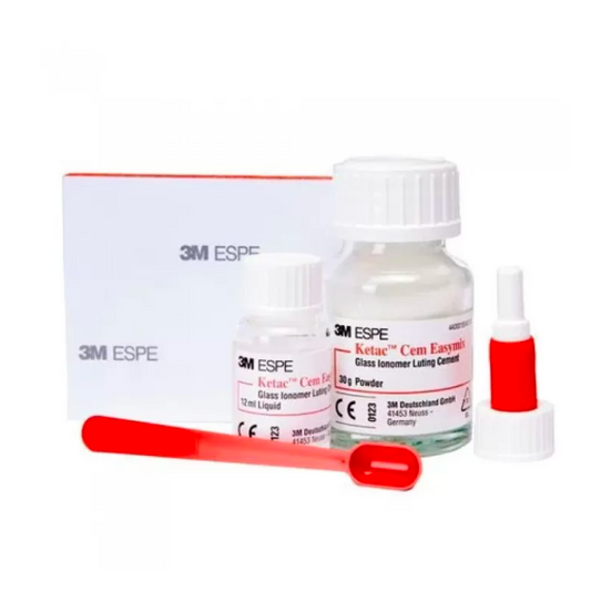 Ketac Cem Easymix (Polvo 30g - Liq 12ml - block mezcla)