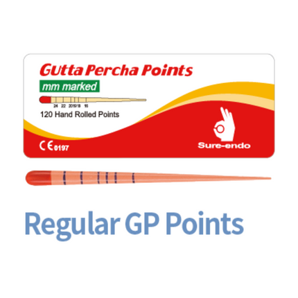 Cono gutapercha sure-endo No25 milimetrado 4%