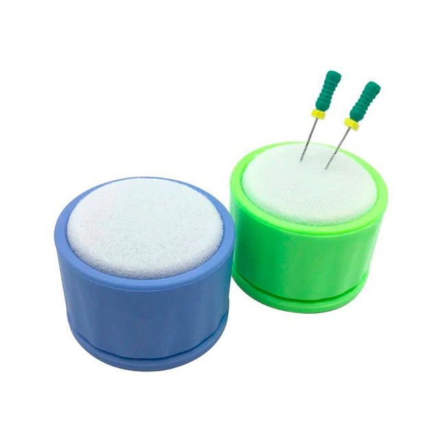 Esponjero Plástico Para Endodoncia Unidad 50MM Colores (AUTOCLAVABLE)