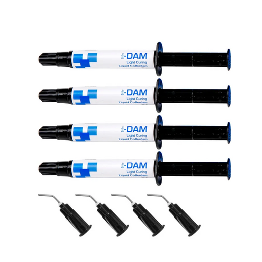 I-Dam LC Barrera Gingival 4x1,2 ml 10 Tips, Azul