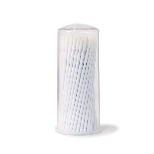 Microbrushs - Microaplicadores - super Fino (100 Uds Blancos).
