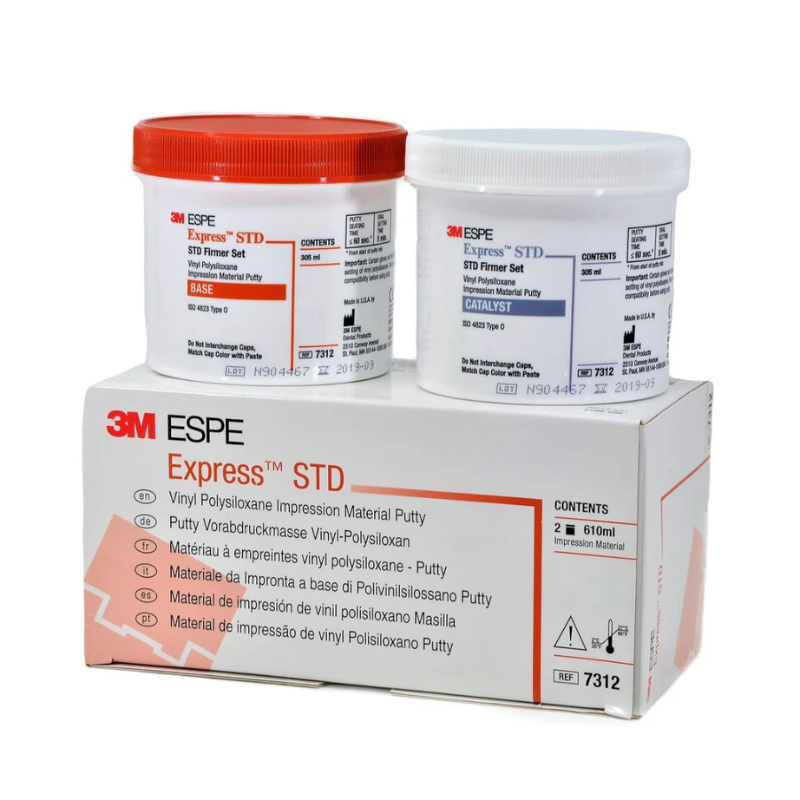 Express Silicona por Adición  Pesada STD - 3M 7312.