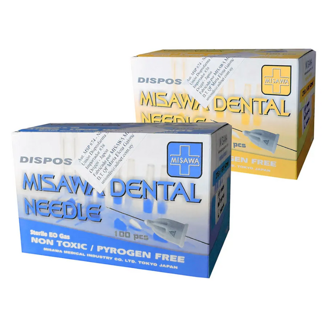 Aguja misawa corta 30 g (22mm)