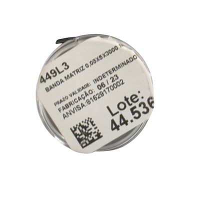 Banda Matriz Acero Inoxidable 0,05x5mm (3 Mts)