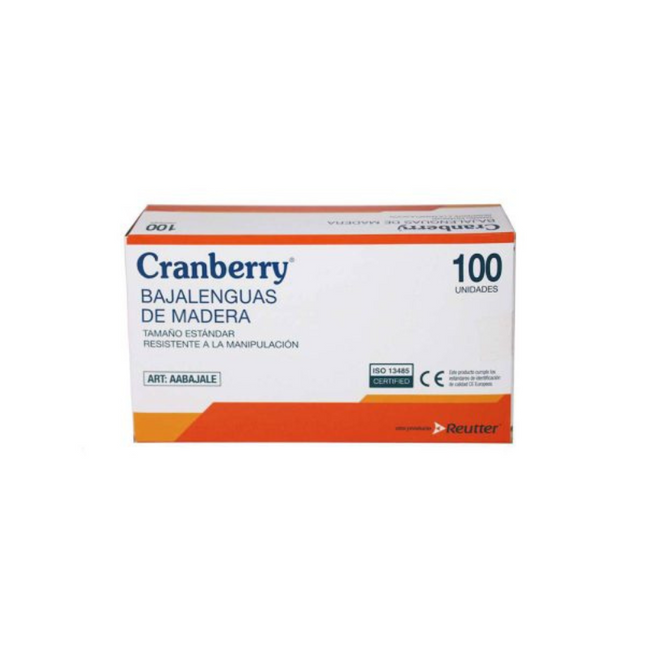 Baja Lenguas de Madera 100 uds.