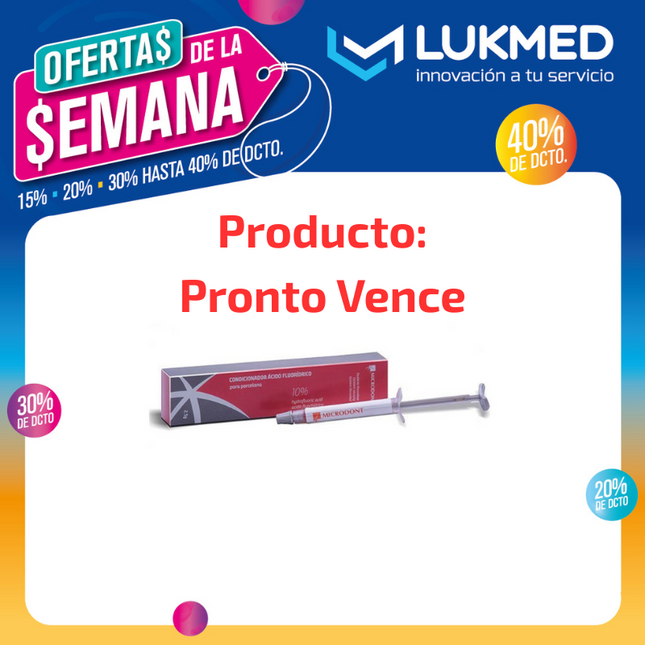 Ácido fluorhídrico 10% Microdont Jeringa 2,5grs (Vencimiento 10-25)