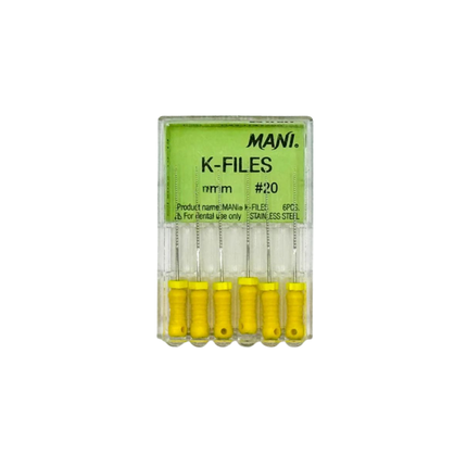 Lima K N°20  25MM  6uds.
