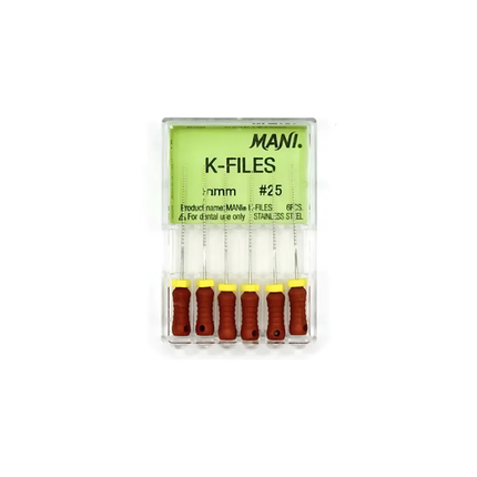 Lima K N°25 25MM  6uds.